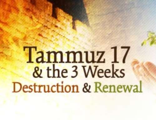 Tres Semanas” entre el 17 de Tamuz y Tishá BeAv